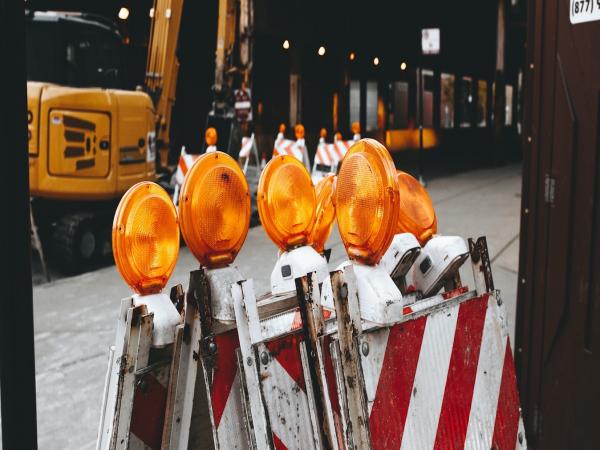 Construction signs